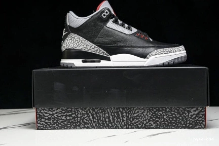 Hyperoad Air OG Cement” Jordan 3 “Black 2024 0824